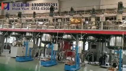 上海某集團涂料設備現(xiàn)場組裝調試完畢